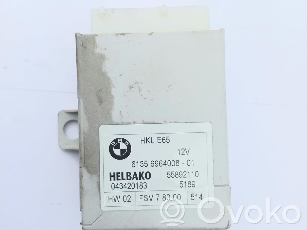 BMW 7 E65 E66 Unité de commande / module de hayon 