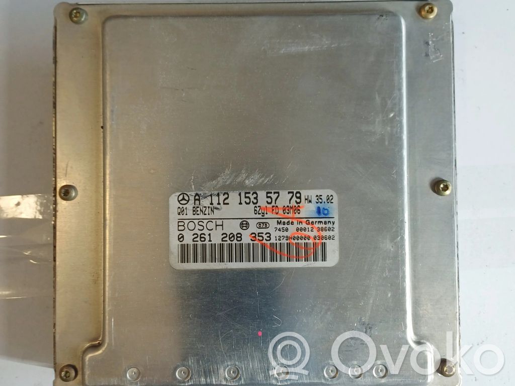 Mercedes-Benz SL R230 Engine control unit/module 