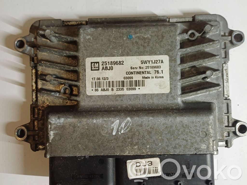 Chevrolet Orlando Engine control unit/module 