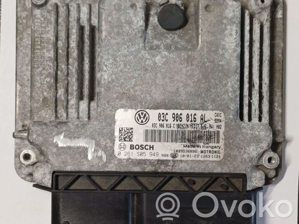 Skoda Superb B6 (3T) Engine control unit/module 