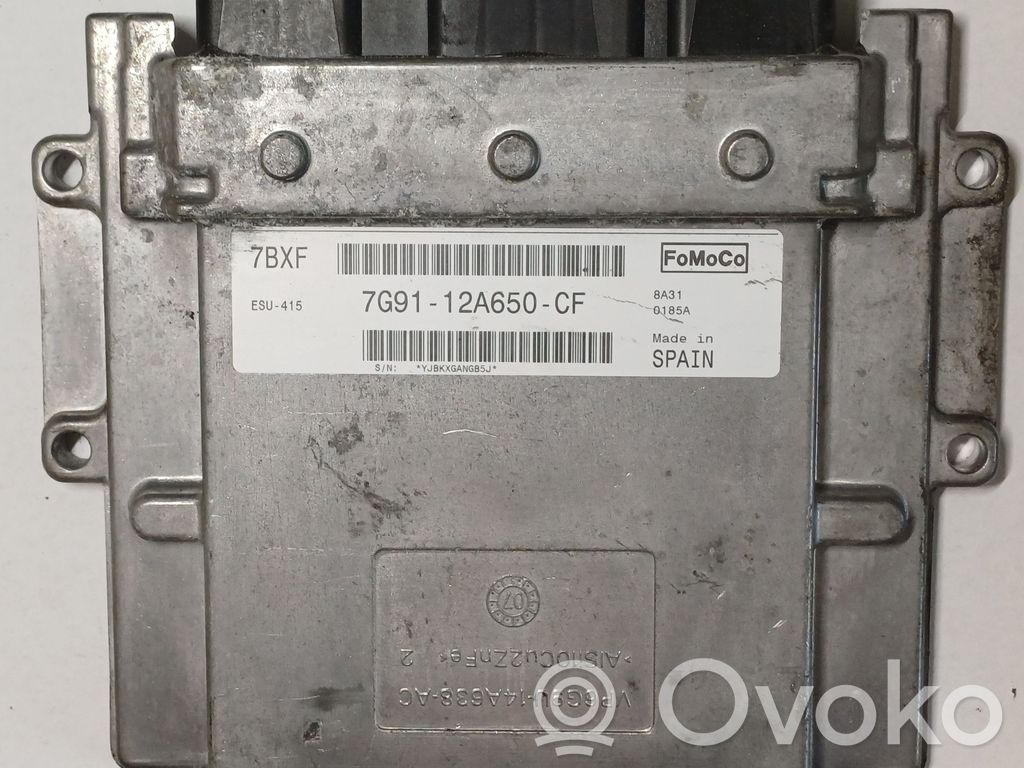 Ford Mondeo MK IV Engine control unit/module 