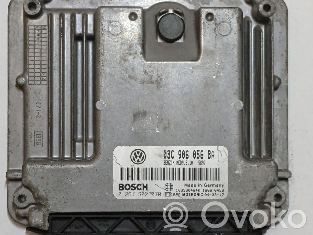 Volkswagen Golf V Engine control unit/module 