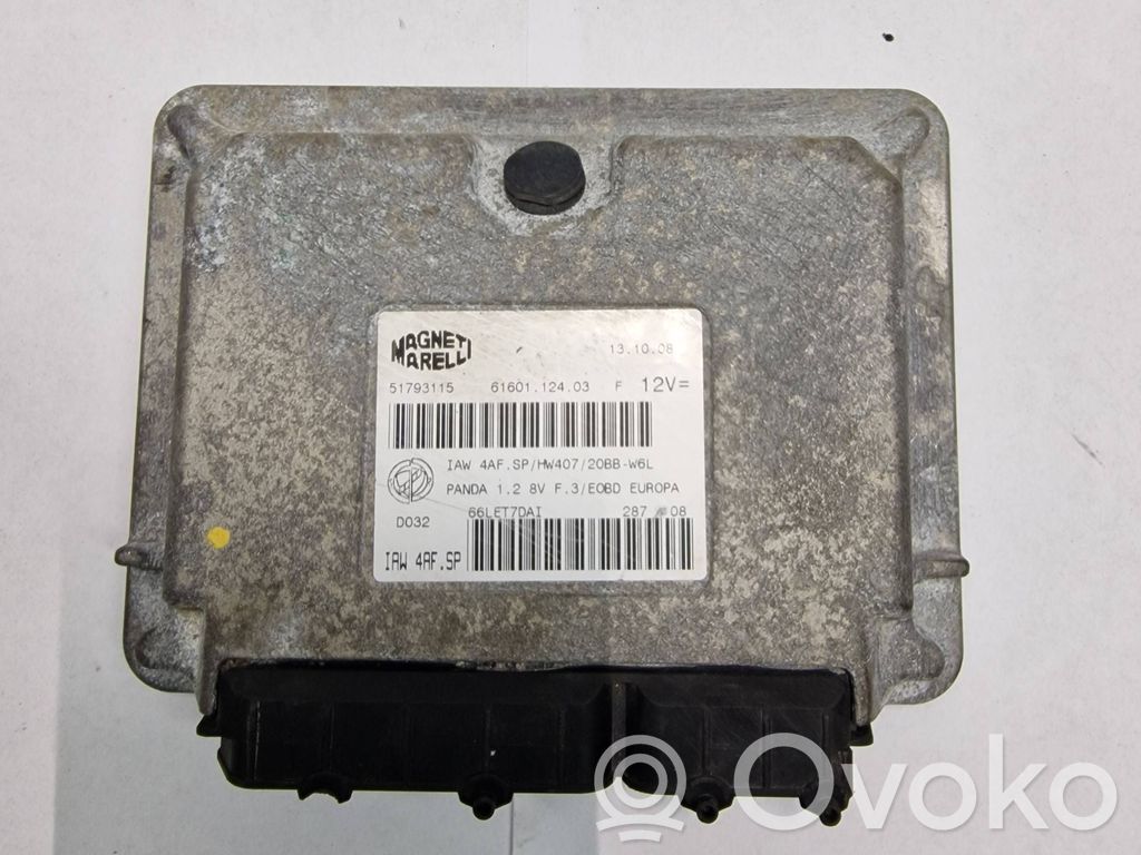 Fiat Panda II Engine control unit/module 