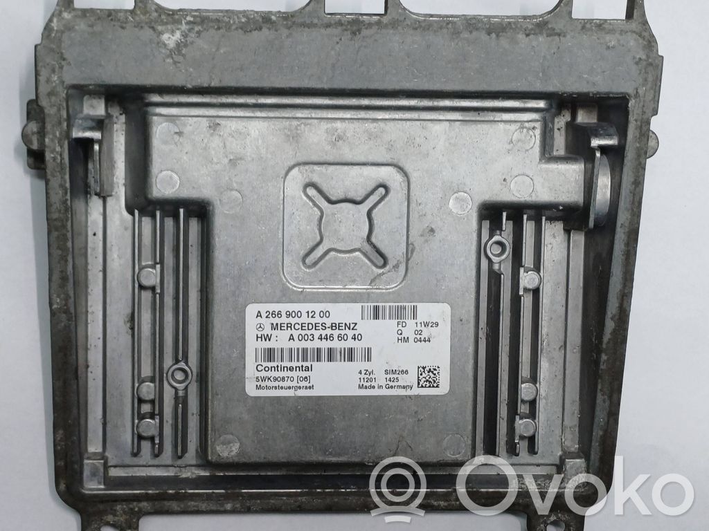Mercedes-Benz A W169 Engine control unit/module 