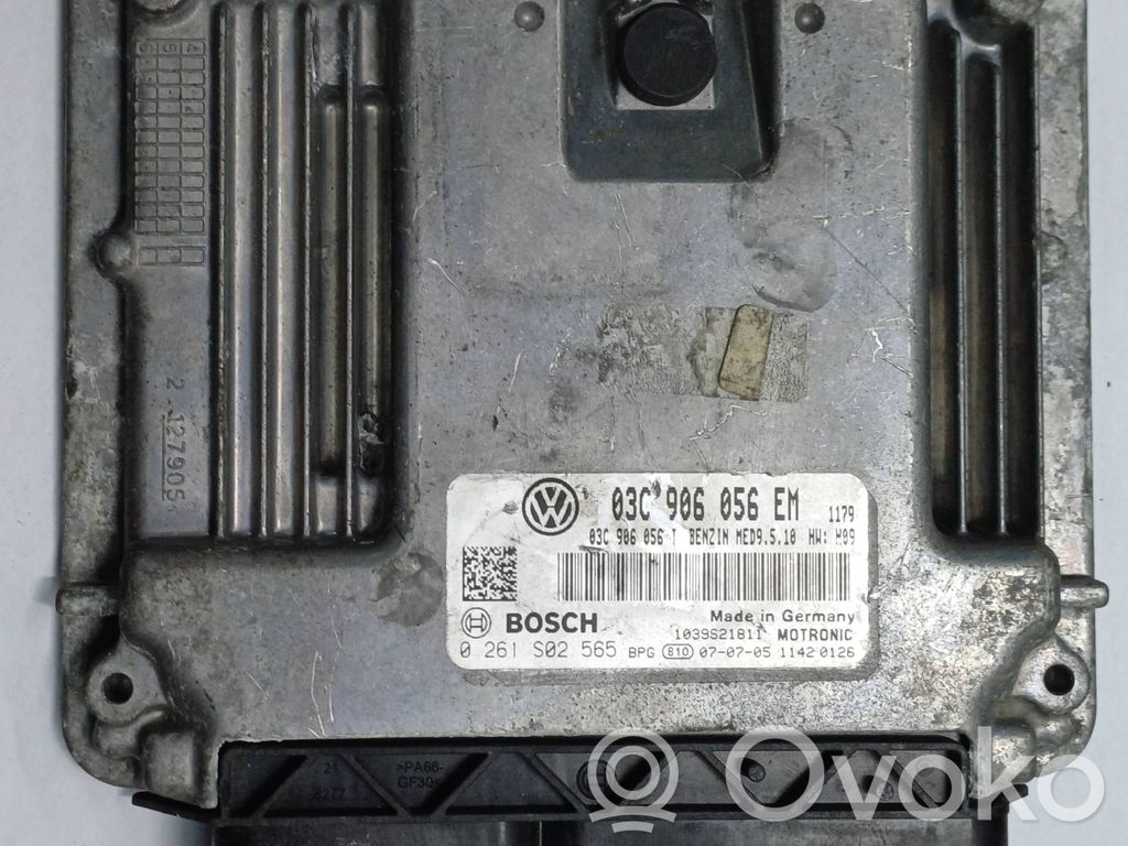 Volkswagen Golf V Engine control unit/module ECU 