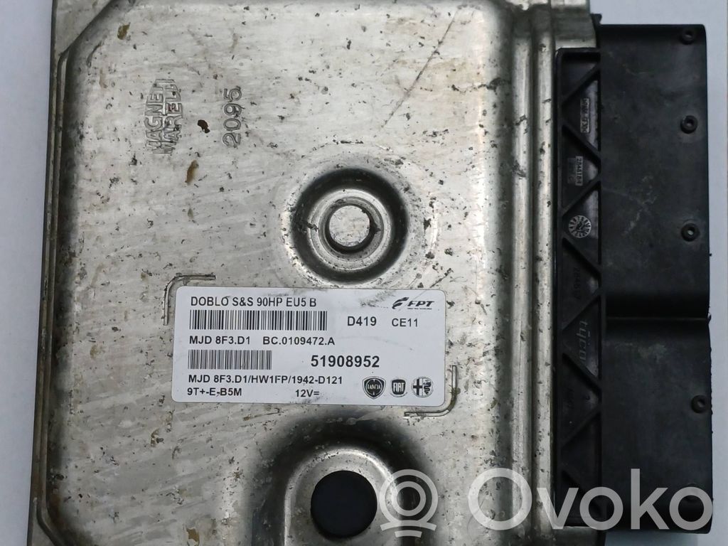 Opel Combo D Engine control unit/module 