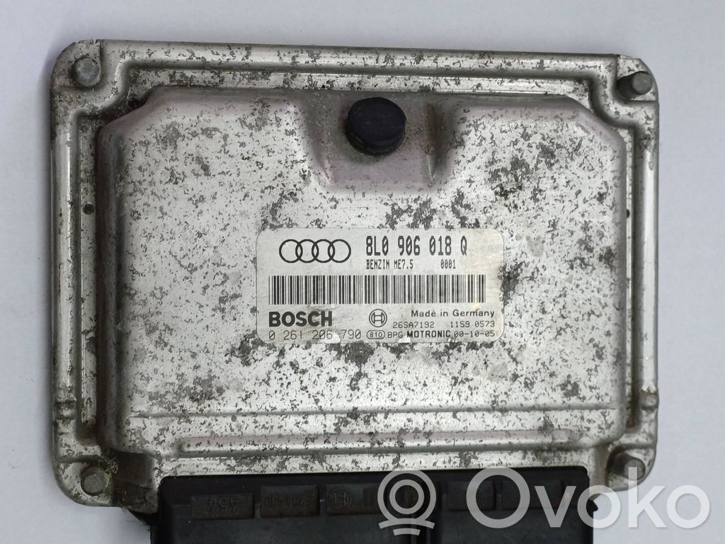 Engine control unit/module   8L0906018Q,0261206790,ME75