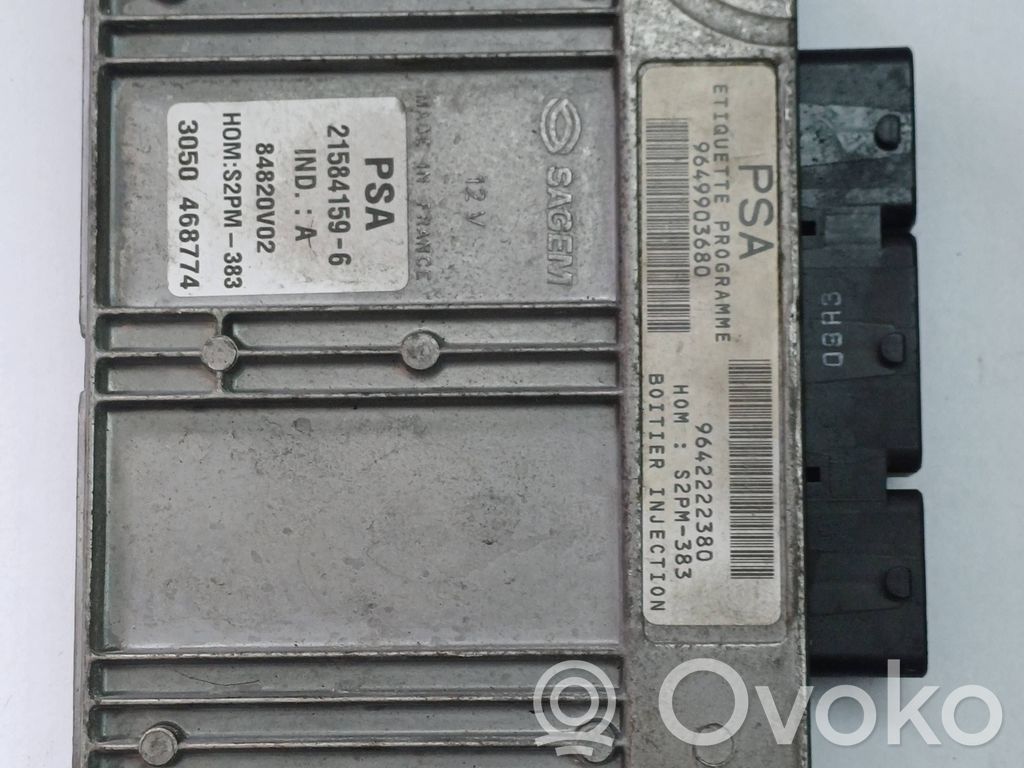 Citroen C3 Engine control unit/module 