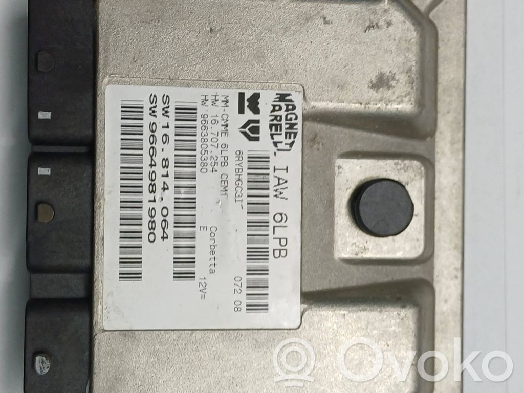 Citroen C4 Grand Picasso Engine control unit/module 