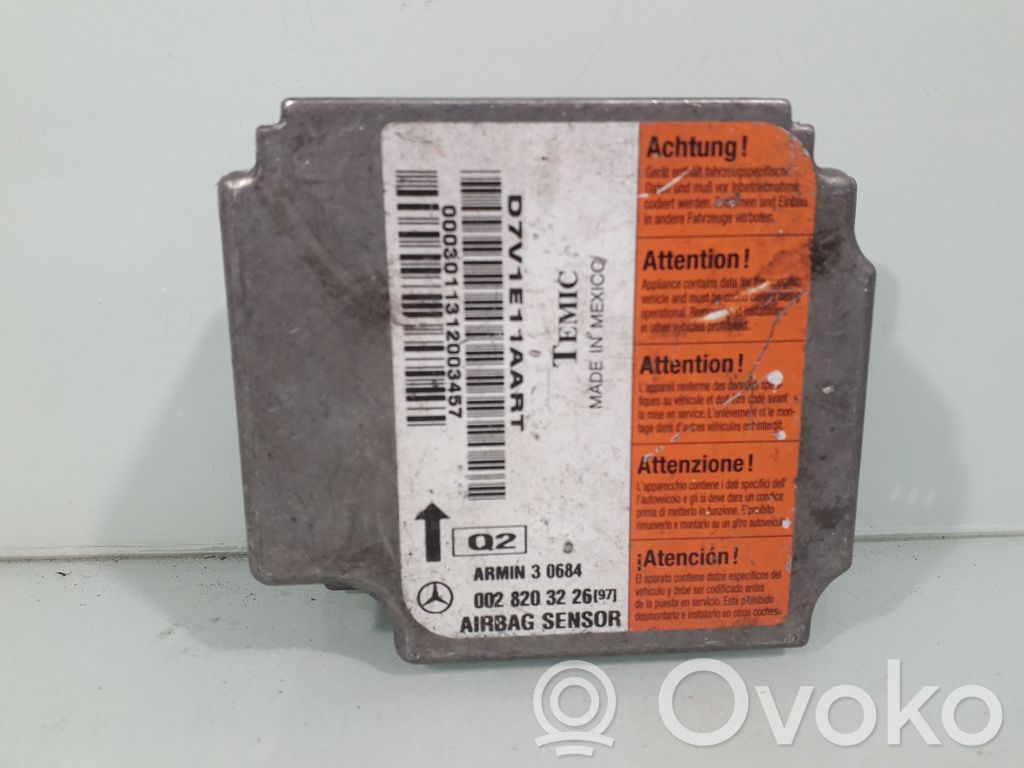 Mercedes-Benz E W210 Airbag control unit/module 