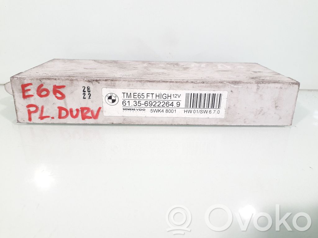 BMW 7 E65 E66 Door control unit/module 