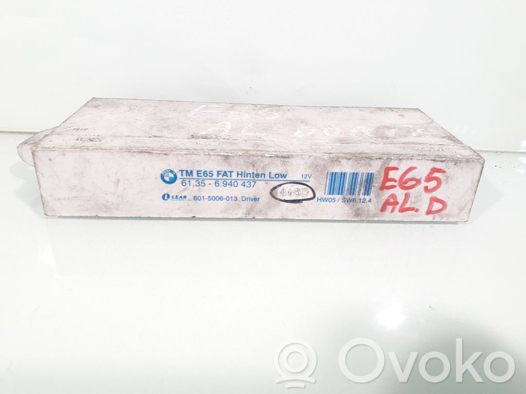 BMW 7 E65 E66 Unité de commande module de porte 