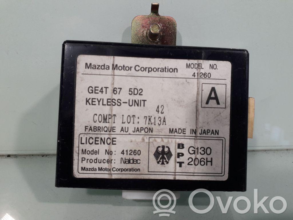 Mazda 626 Other control units/modules 