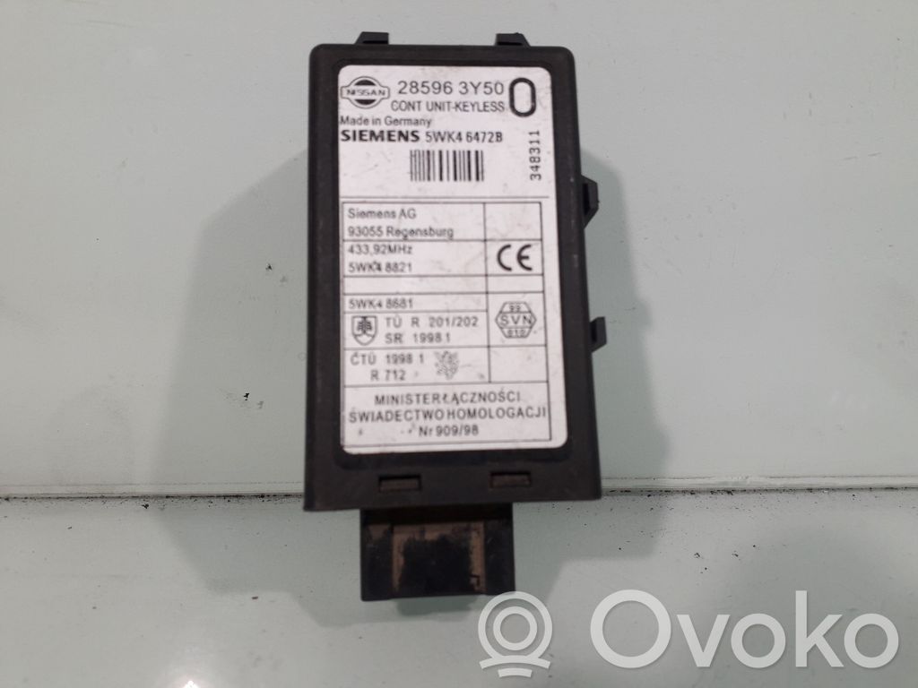 Nissan X-Trail T30 Alarm control unit/module 