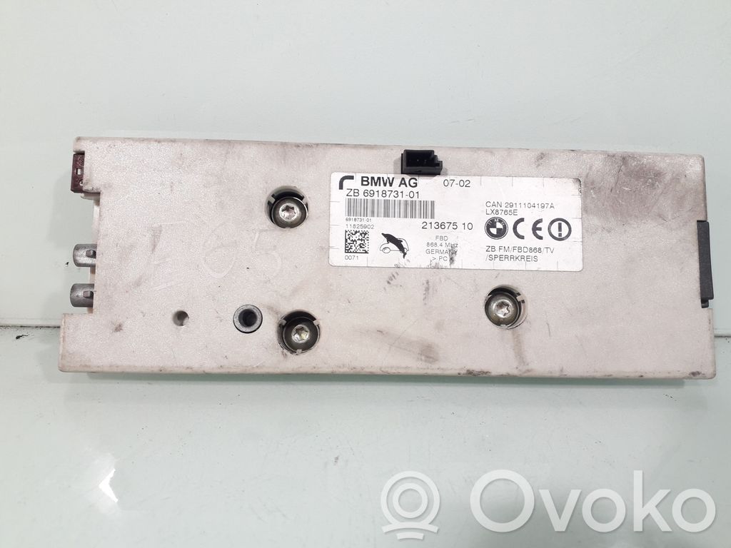 BMW 7 E65 E66 Antenos stiprintuvas 