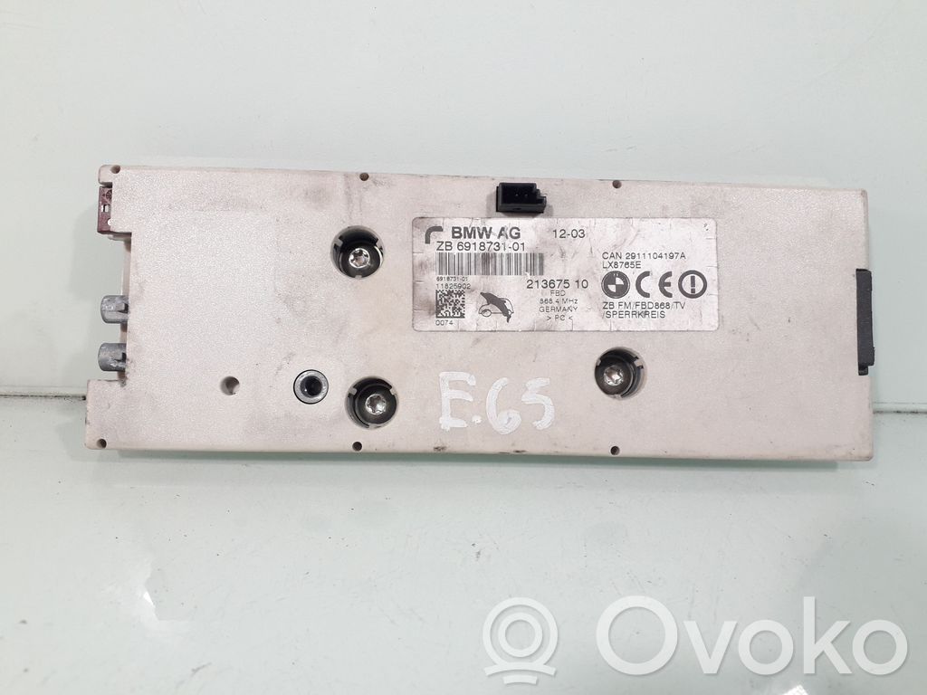 BMW 7 E65 E66 Antenos stiprintuvas 