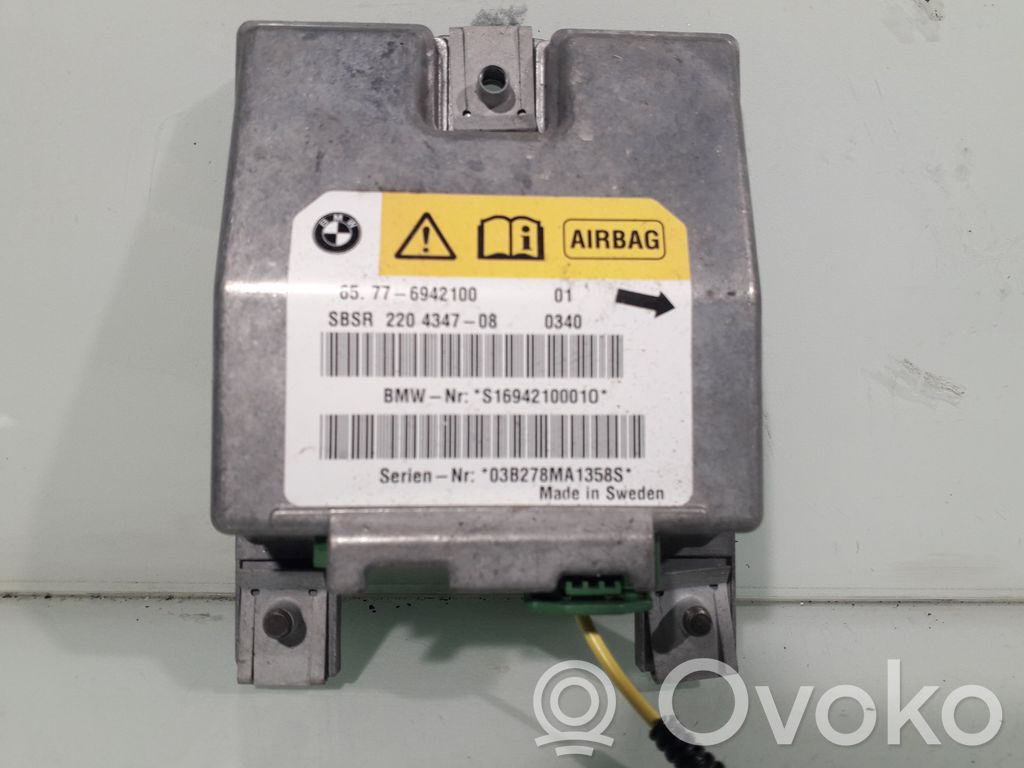 BMW 5 E60 E61 Airbag control unit/module 