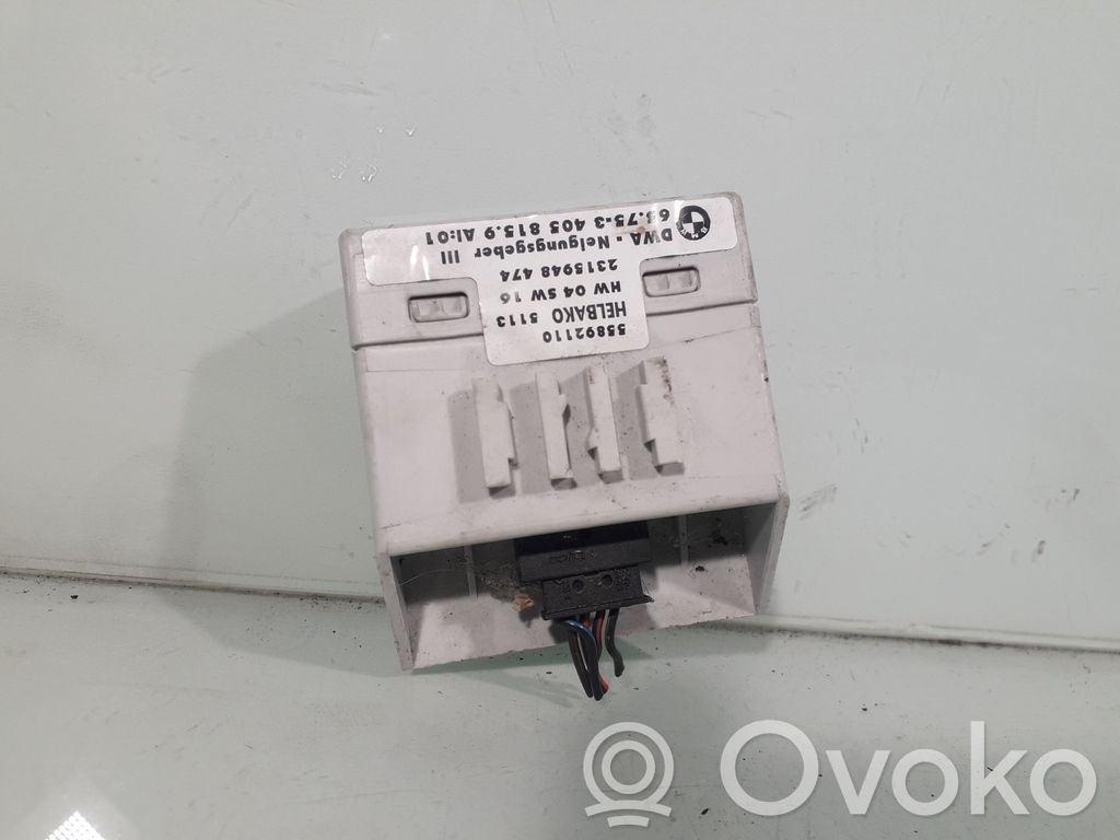 BMW X3 E83 Alarm control unit/module 