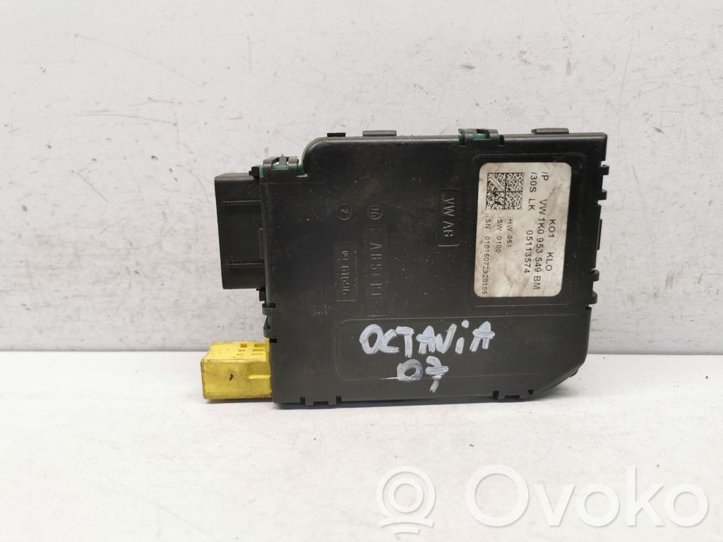 Skoda Octavia Mk2 (1Z) Airbag slip ring squib (SRS ring) 