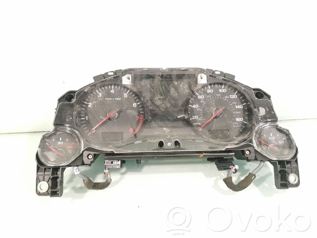 Audi A8 S8 D3 4E Speedometer (instrument cluster) 