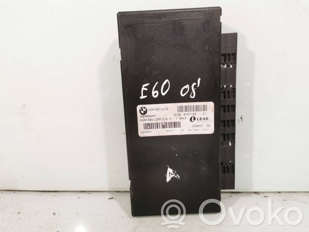 BMW 5 E60 E61 Comfort/convenience module 