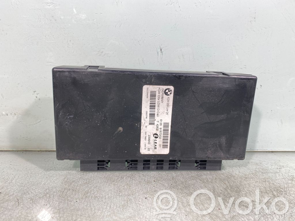 BMW 5 E60 E61 Komforto modulis 