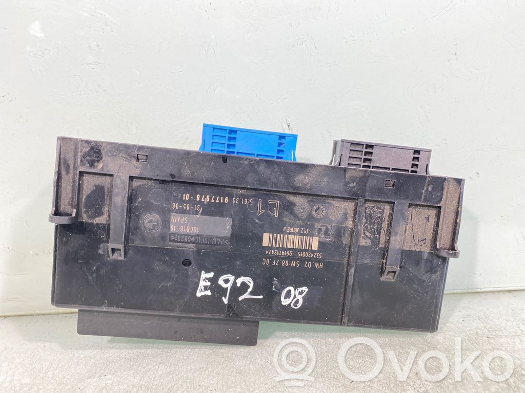 BMW 3 E92 E93 Comfort/convenience module 