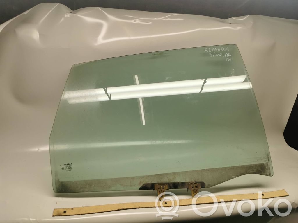 Nissan Almera Tino Rear door window glass 