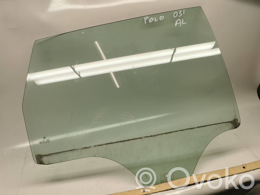 Volkswagen Polo Rear door window glass 