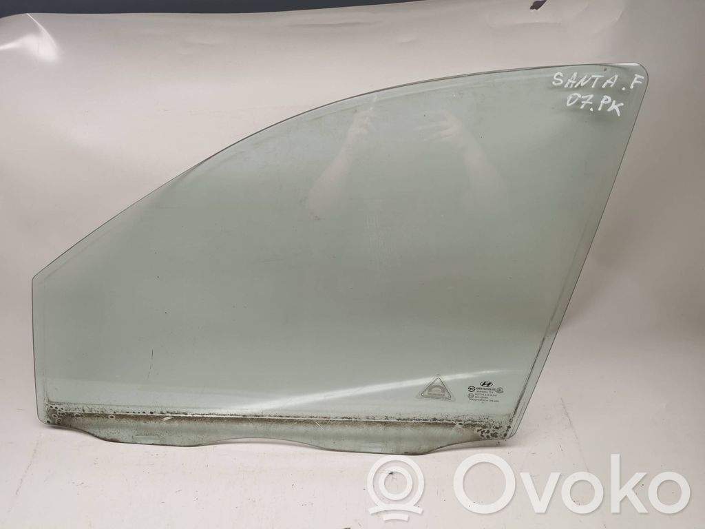 Hyundai Santa Fe Front door window glass four-door 