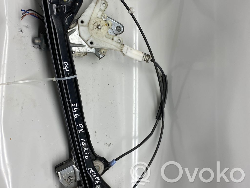 BMW 3 E46 Front door window regulator with motor 