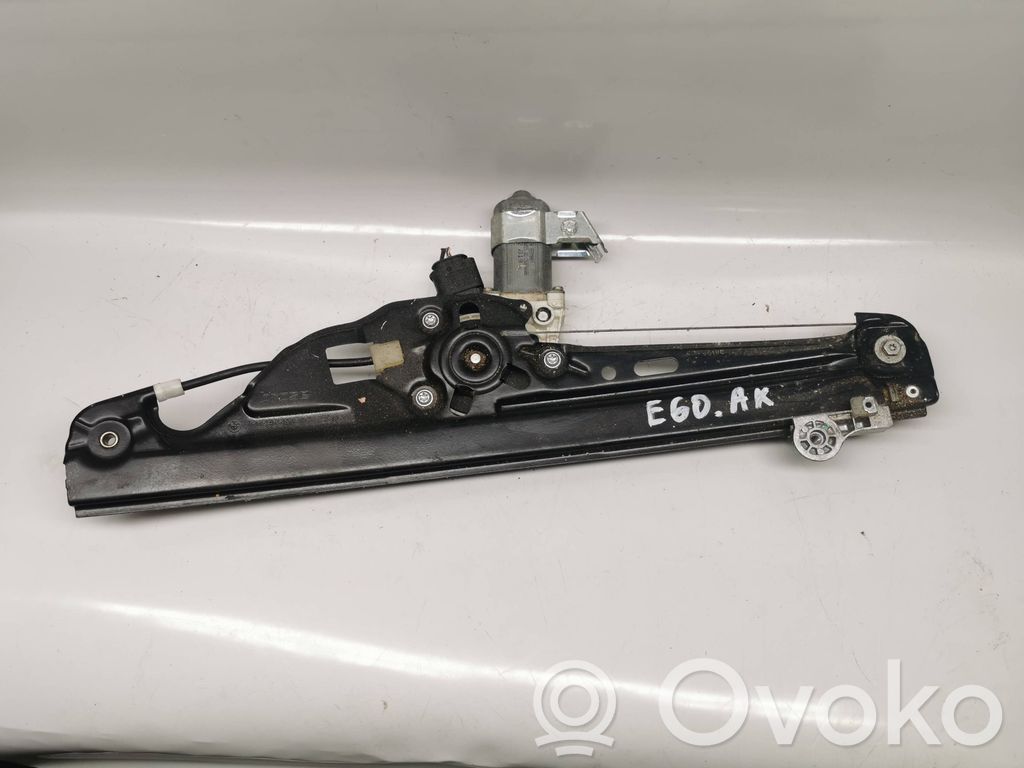 BMW 5 E60 E61 Rear door window regulator with motor 