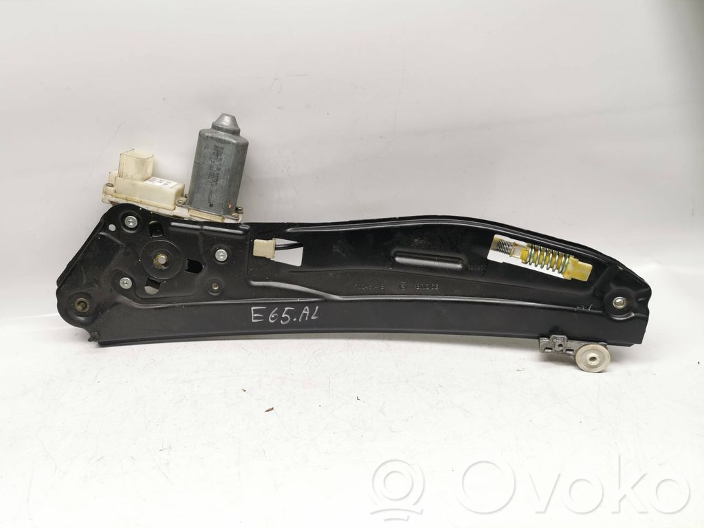 BMW 7 E65 E66 Rear door window regulator with motor 