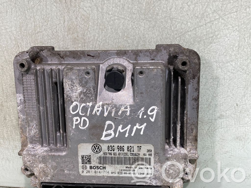 Skoda Octavia Mk2 (1Z) Engine control unit/module 