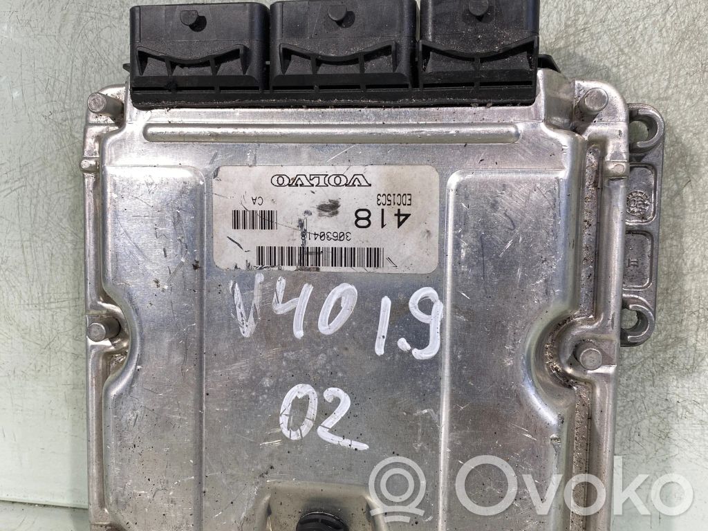 Volvo S40, V40 Engine control unit/module 
