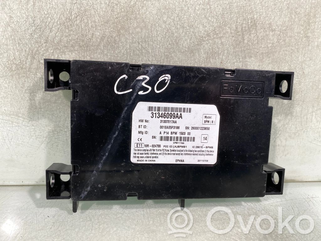 Volvo C30 Bluetooth control unit module 