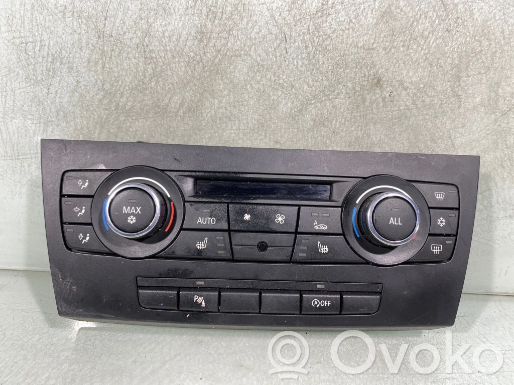 BMW 3 E92 E93 Climate control unit 