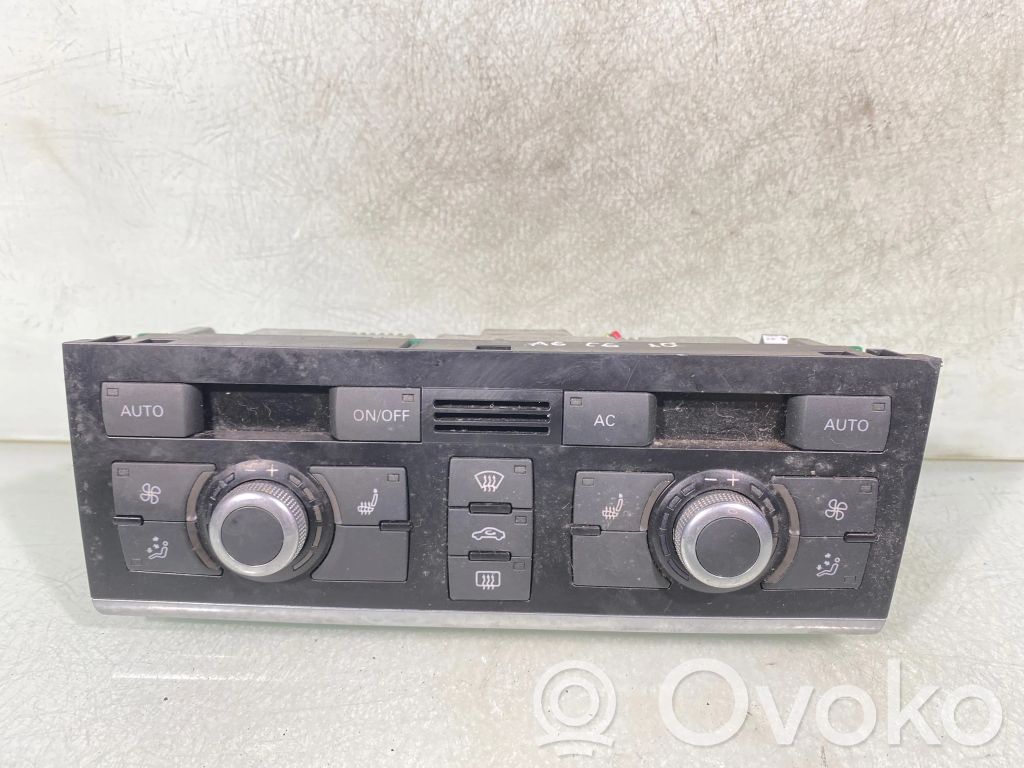 Audi A6 S6 C6 4F Climate control unit 