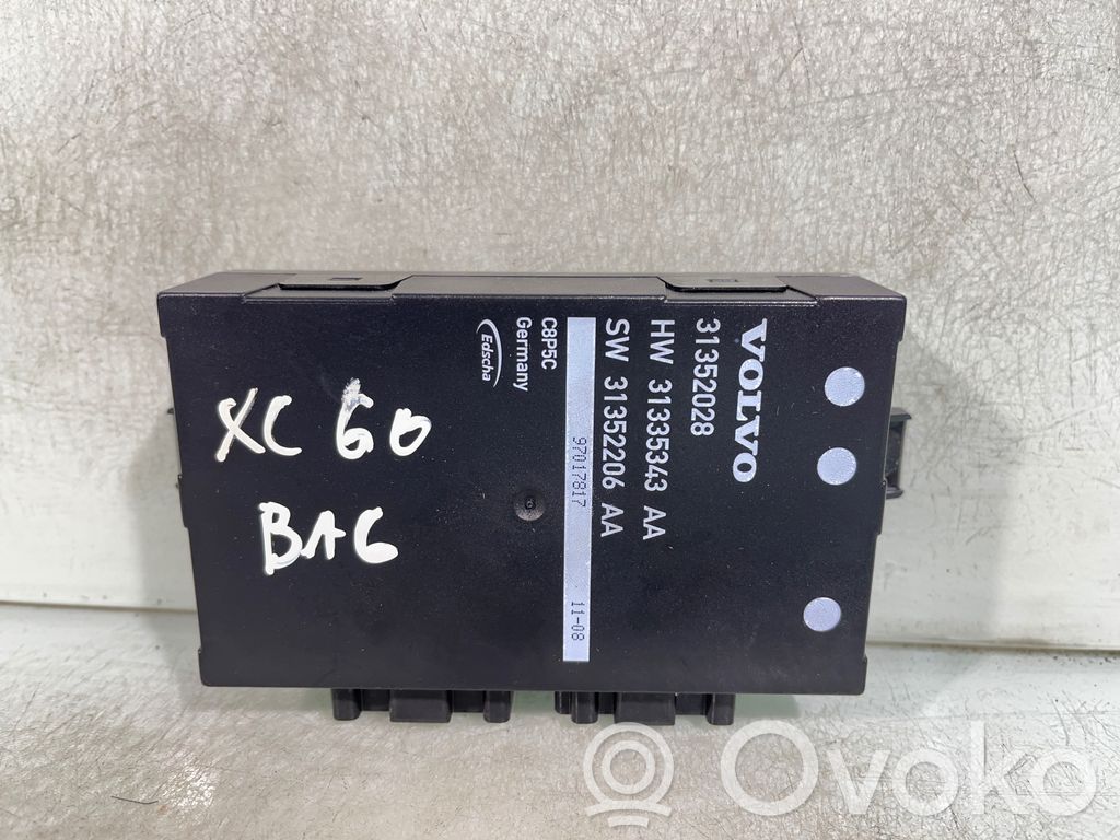 Volvo XC60 Tailgate/trunk control unit/module 