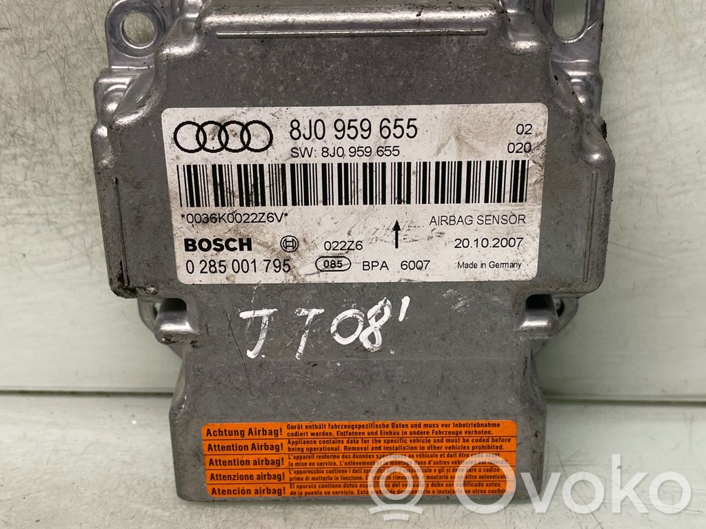 Audi TT TTS Mk2 Airbag control unit/module 