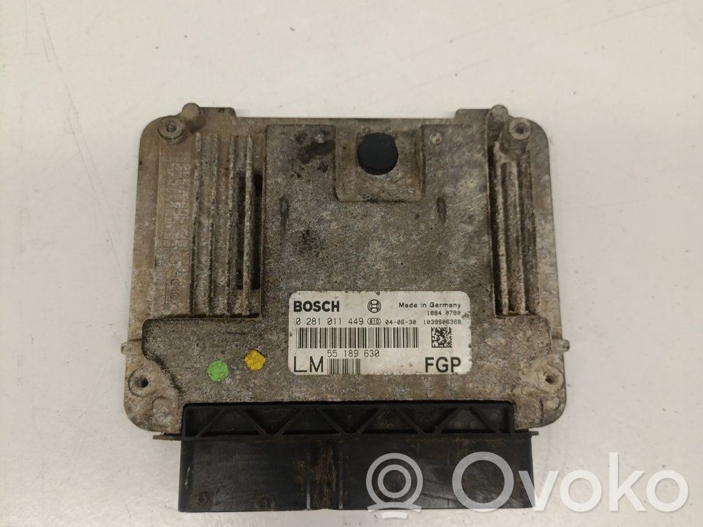 Opel Vectra C Engine control unit/module 