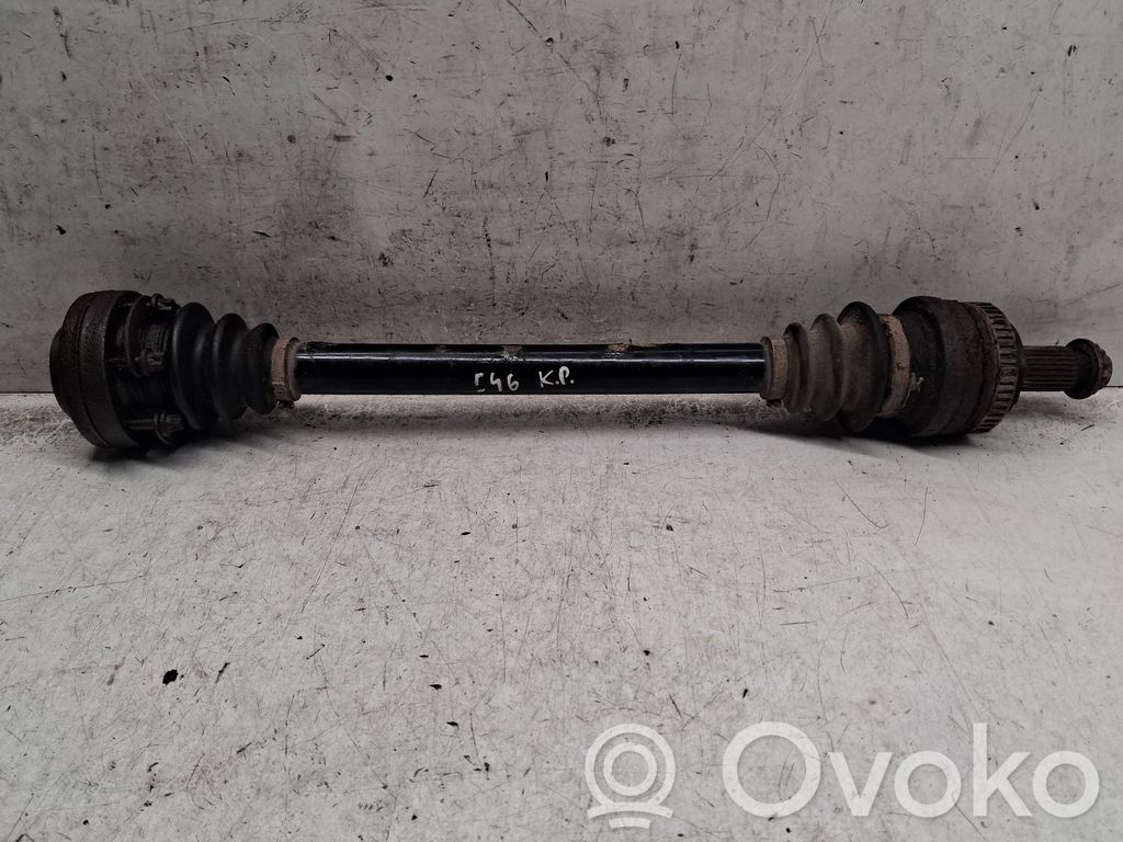 BMW 3 E46 Galinis pusašis 