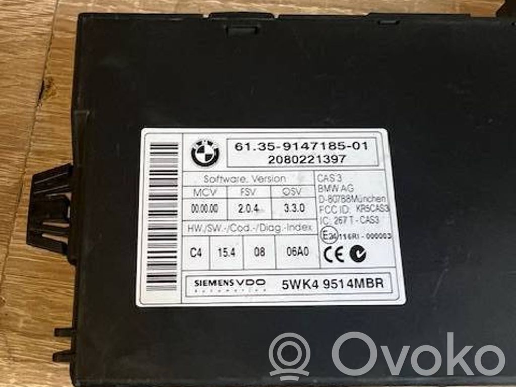 CAS-Steuergerät   9147185,2080221397,5WK49514MBR