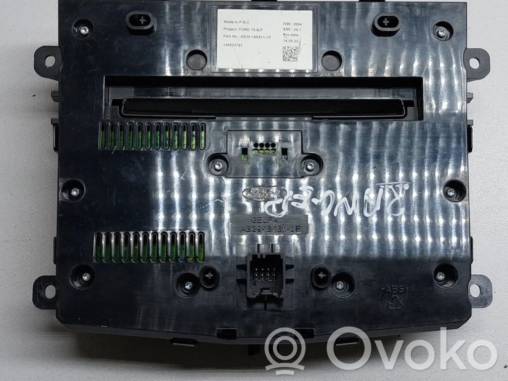 Ford Ranger Unidad delantera de radio/CD/DVD/GPS 