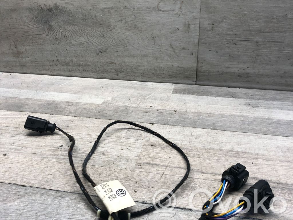 Volkswagen Caddy Cableado de puerta corredera 