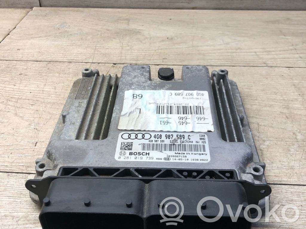 Audi A6 S6 C7 4G Engine control unit/module 