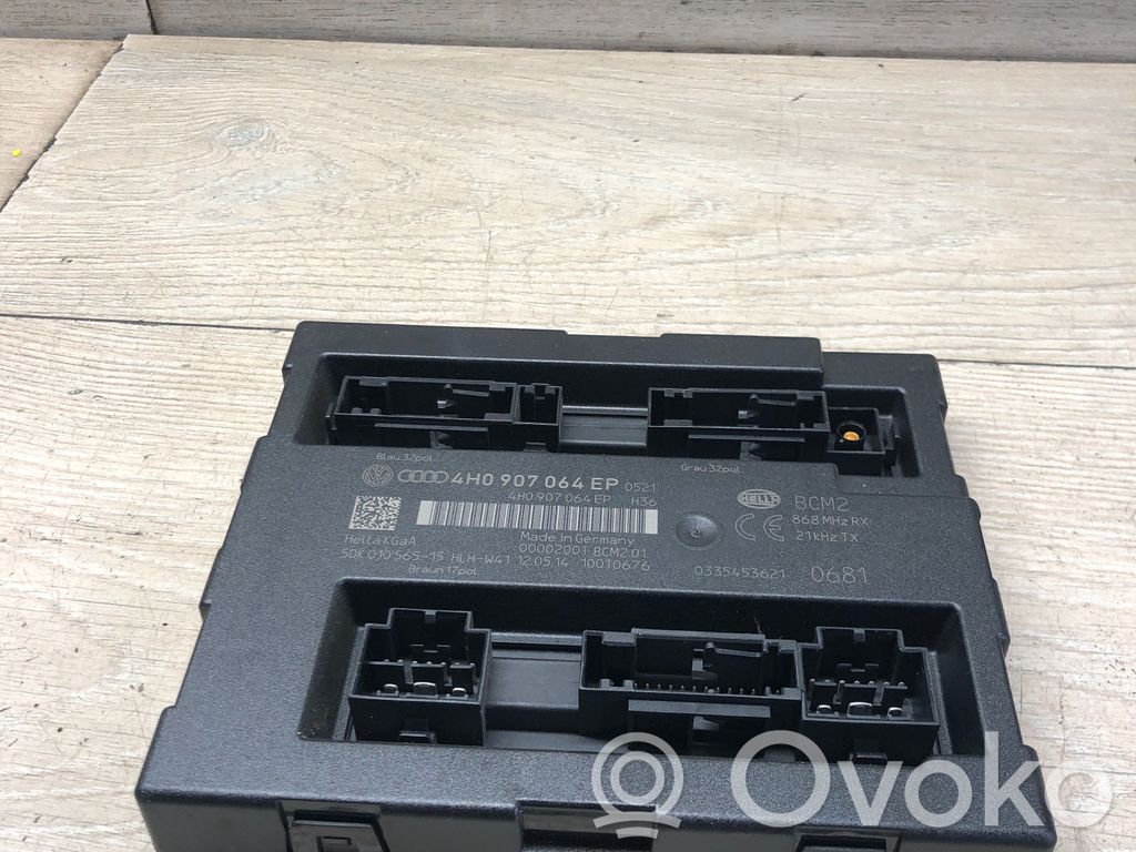 Audi A6 S6 C7 4G Module confort 