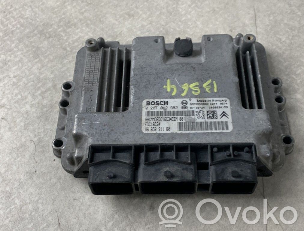 Citroen Jumpy Engine control unit/module 