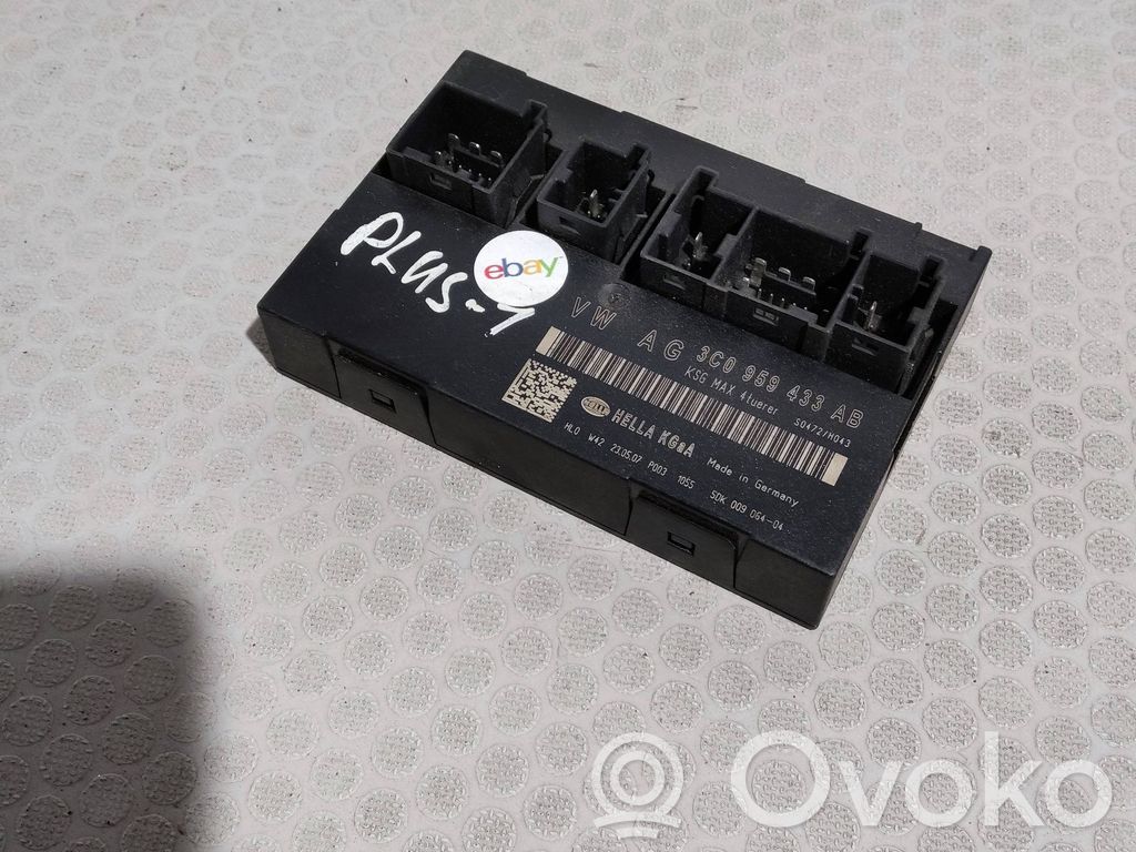 Mukavuusmoduuli   3C0959433AB,S0472H043,5DK00906404