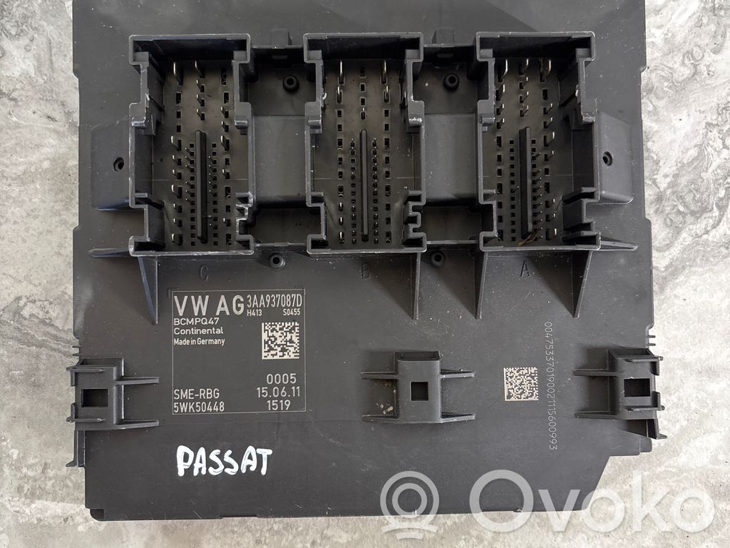 Volkswagen PASSAT B7 Moduł / Sterownik komfortu 